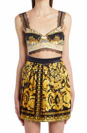 Moschino Calico Animals Bustier Top | Nordstrom