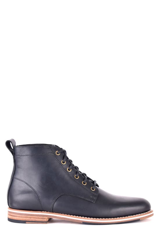 Shop Helm Zind Plain Toe Boot In Black