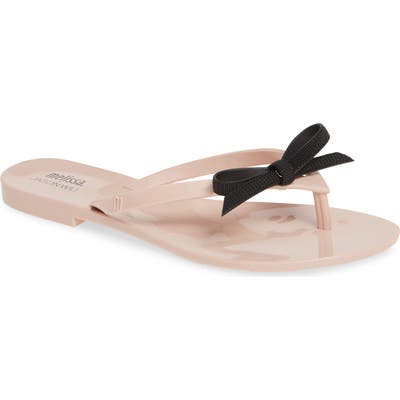 Melissa Harmonic Bow Jelly Flip Flop, Pink