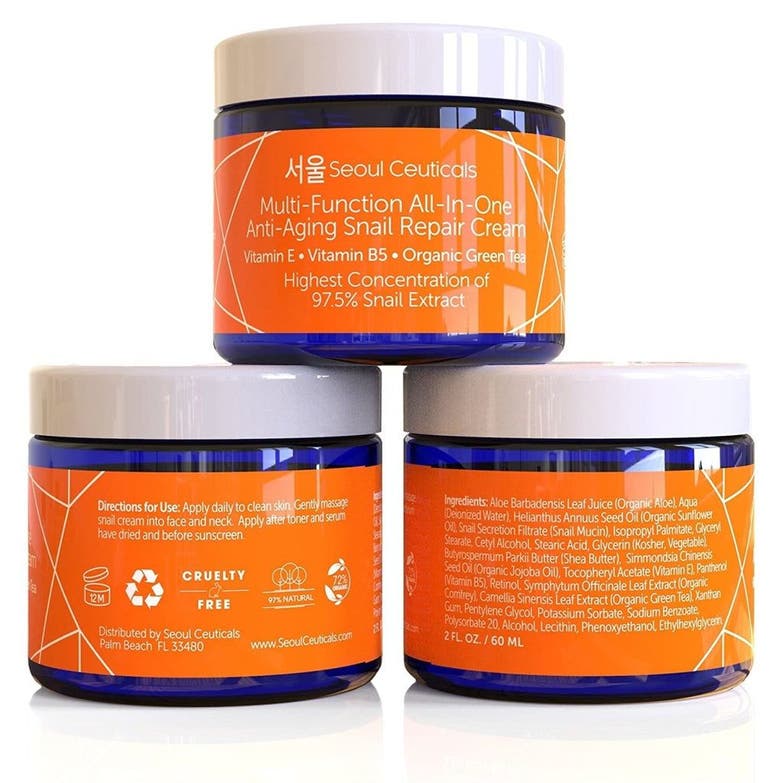 SEOUL CEUTICALS SEOUL CEUTICALS KOREAN SKINCARE ANTI-AGING SNAIL REPAIR CREAM 
