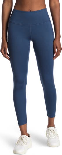 ZZAL High-Waisted Leggings Comfort High Waist Tight Leggings with Side  Pockets High Rise Yoga Pants (Size: M, Colour: Blue) : : Fashion