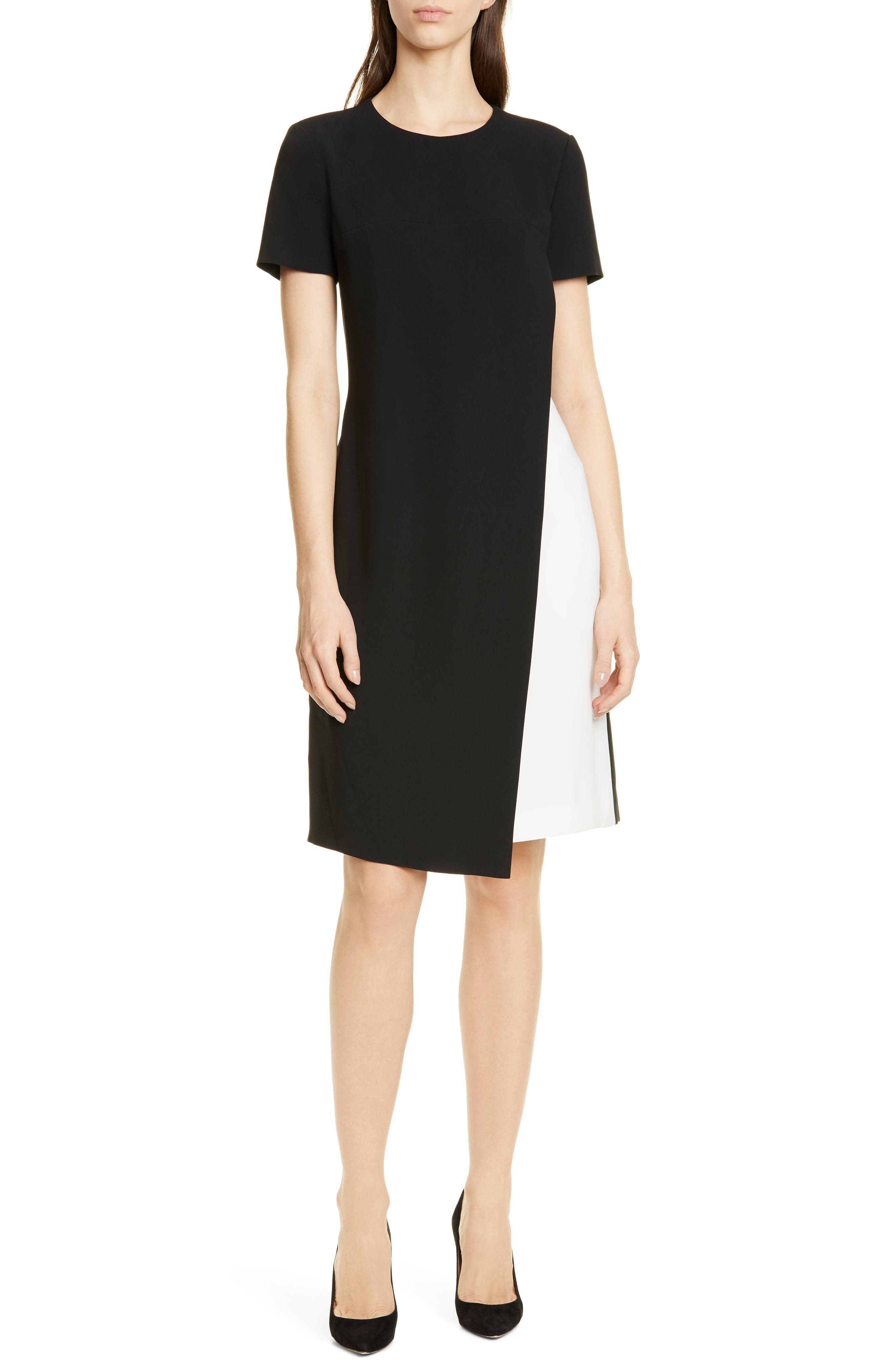 Boss Dularis Colorblock Shift Dress