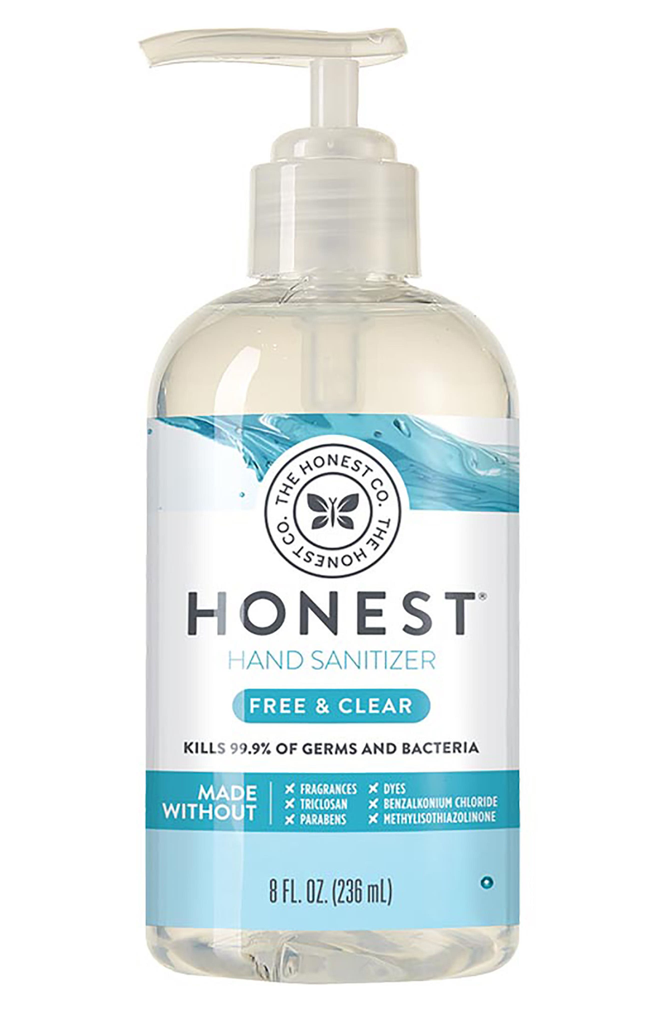 The Honest Company Free & Clear Hand Sanitizer Gel Nordstrom