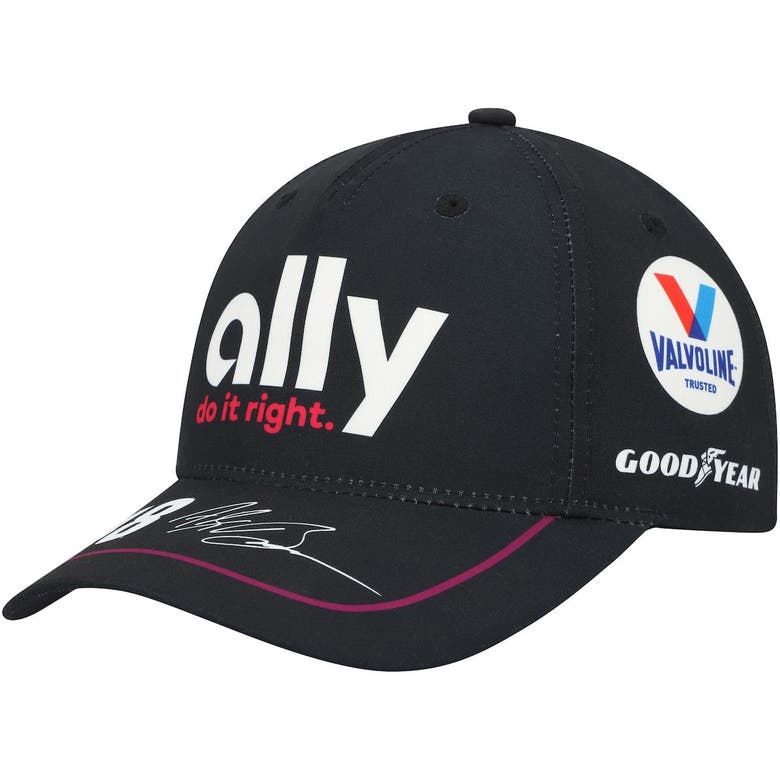 Hendrick Motorsports Team Collection Black Alex Bowman Sponsor Uniform Adjustable Hat
