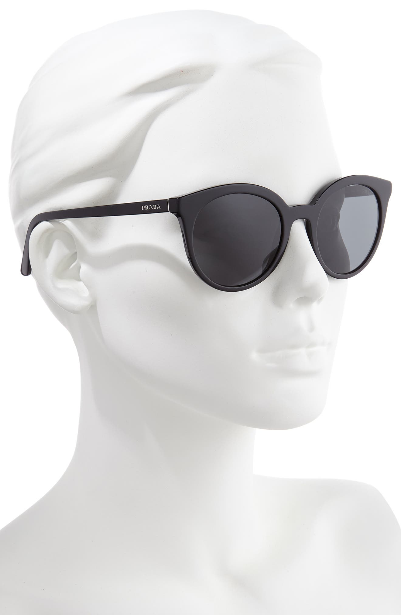 prada round cat eye sunglasses