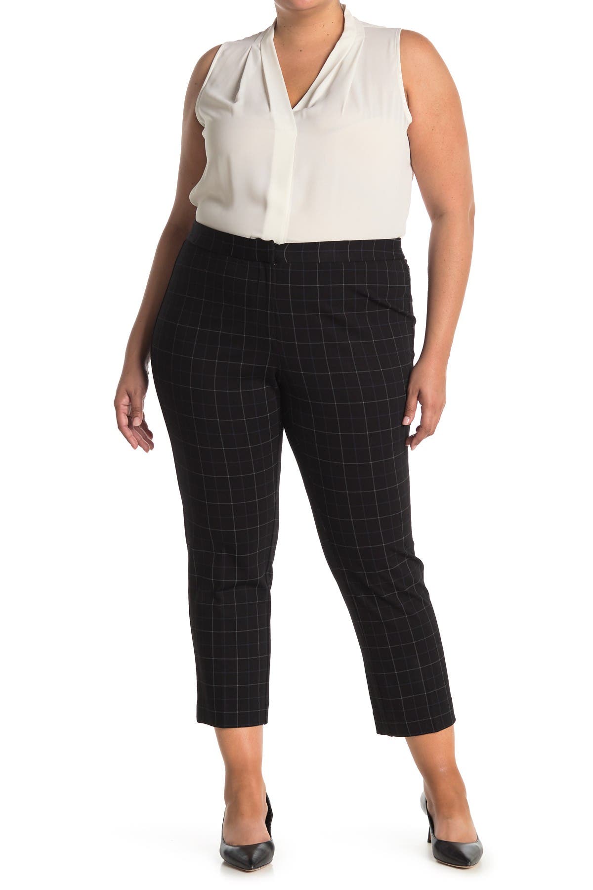 amanda & chelsea knit slim fit trousers