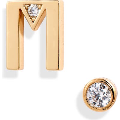 Kate Spade New York Initial Mismatched Stud Earrings