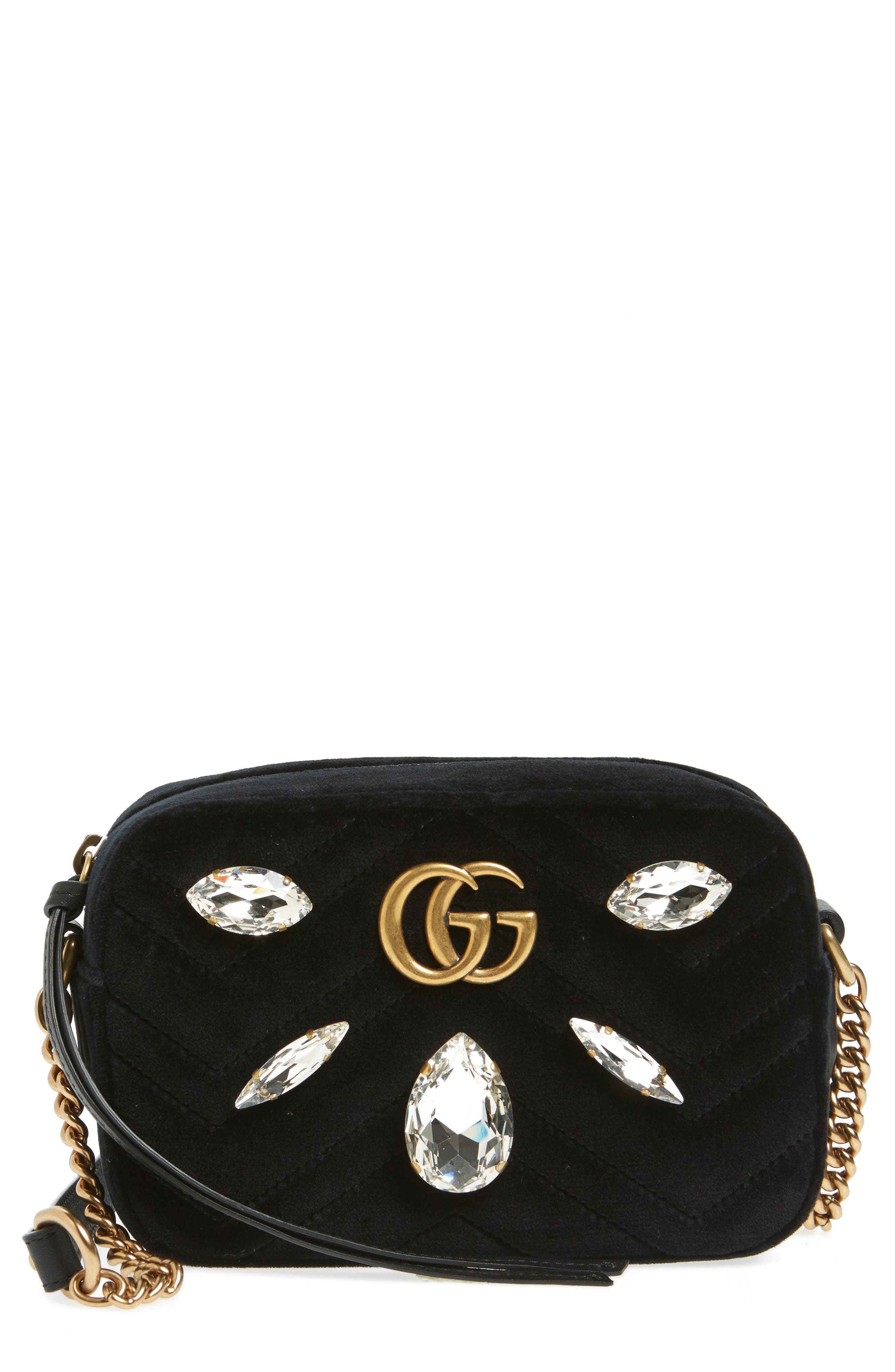 gucci crossbody velvet