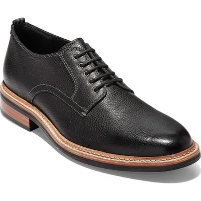 Cole Haan Franklin Grand Plain Toe Derby, Black