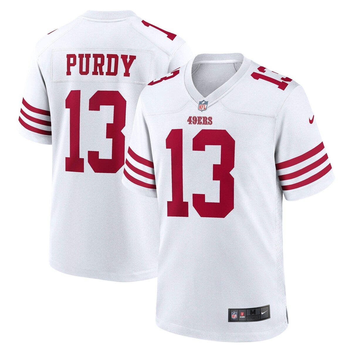 Nike Men's Nike Brock Purdy White San Francisco 49ers Game Player ...