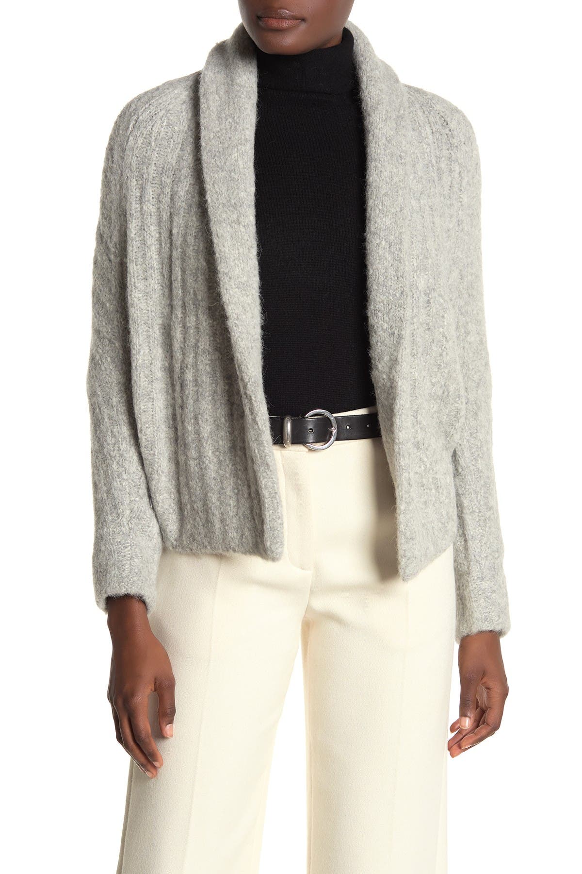 vince shawl collar cardigan