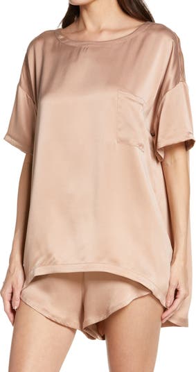 Lunya Washable Silk Short Pajamas Nordstrom