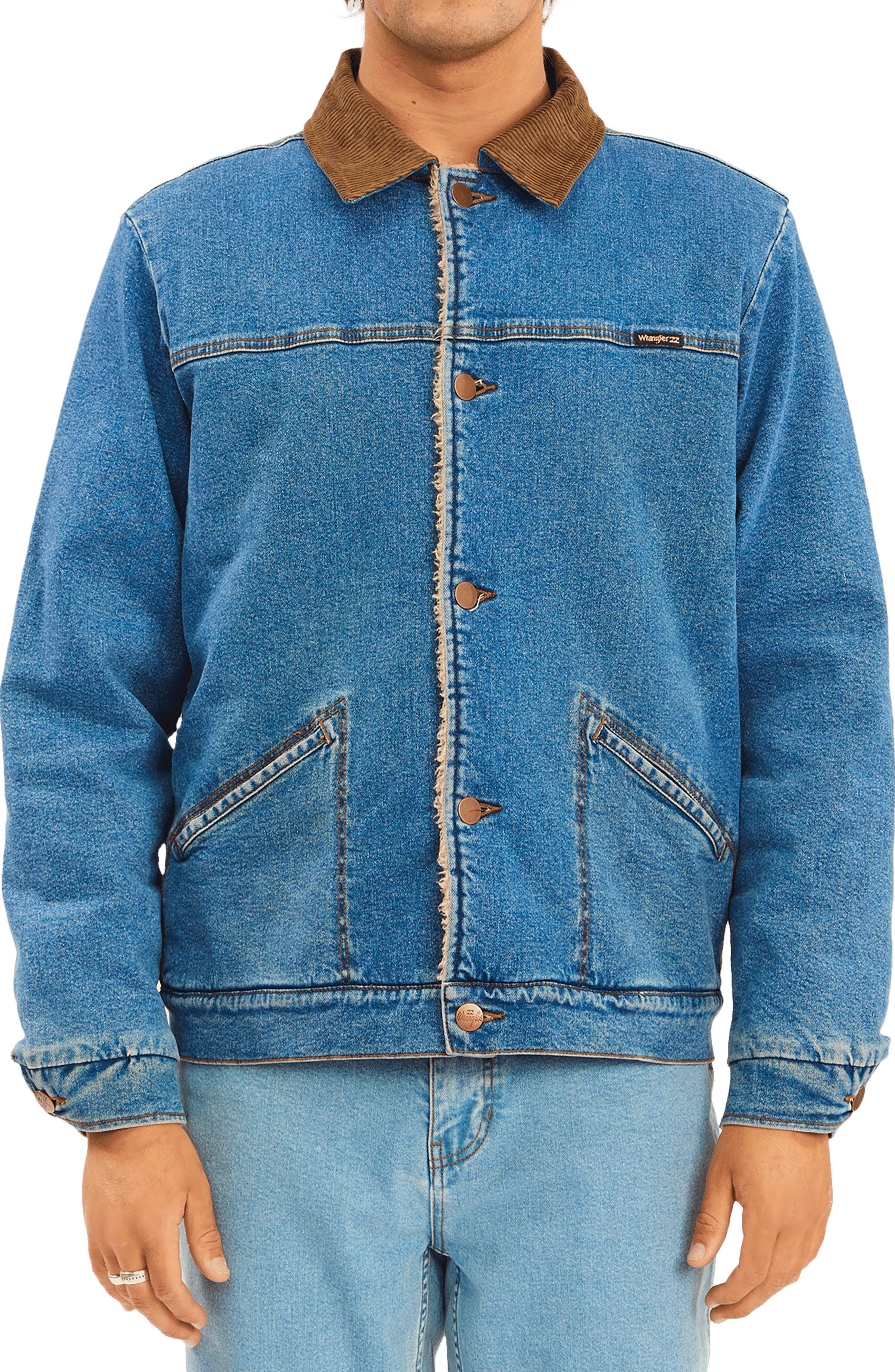 fleece lined jeans jacket