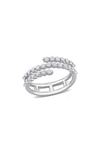 Created Forever Lab Grown Diamond Coil Ring In White