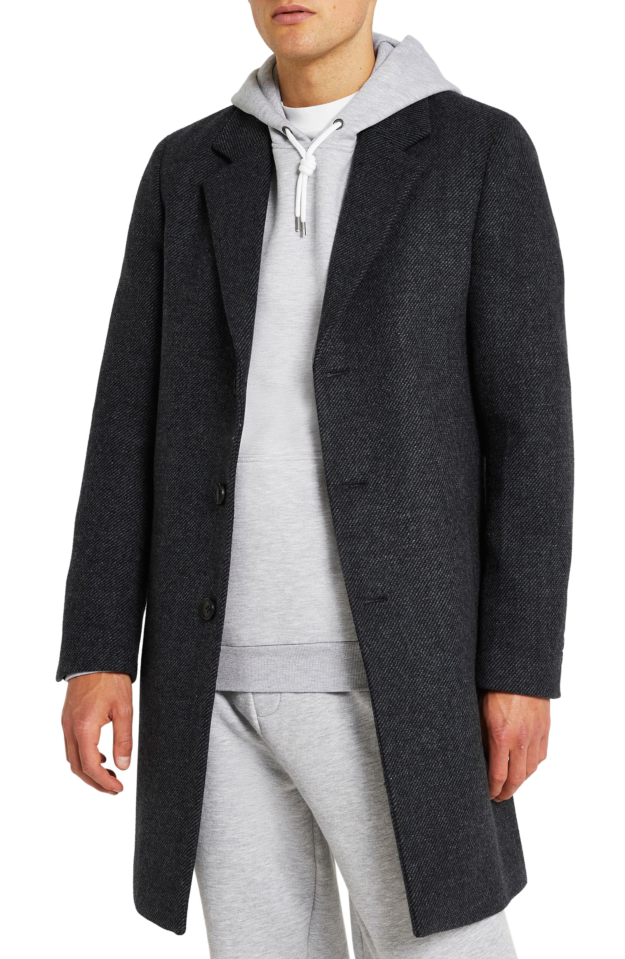 river island wool coat