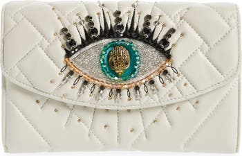 Kurt Geiger London Kensington Mini Eye Embellished Leather Crossbody