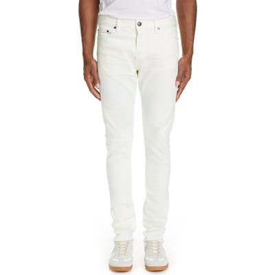 John Elliott The Cast 2 Slim Fit Jeans, White