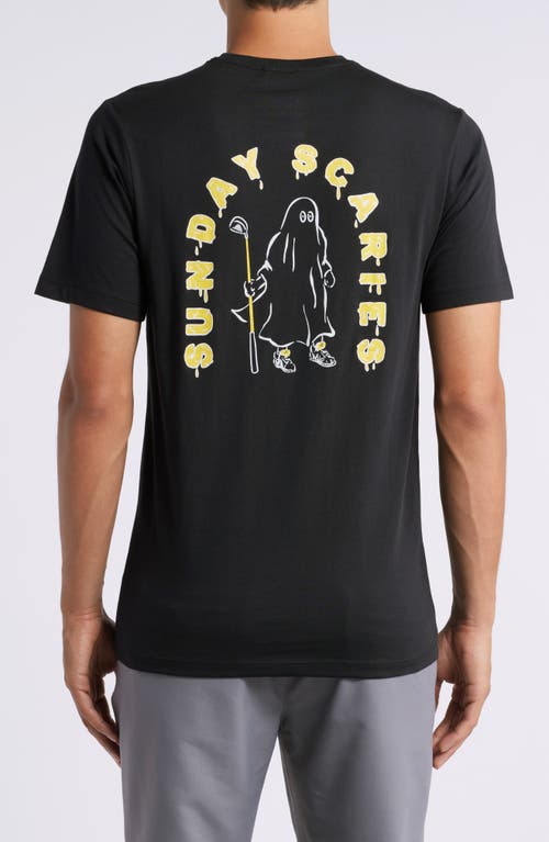 Shop Swannies Sunday Scaries Graphic T-shirt In Black