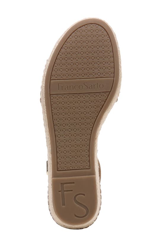 Franco Sarto Pela Espadrille Platform Sandal In Sandstone