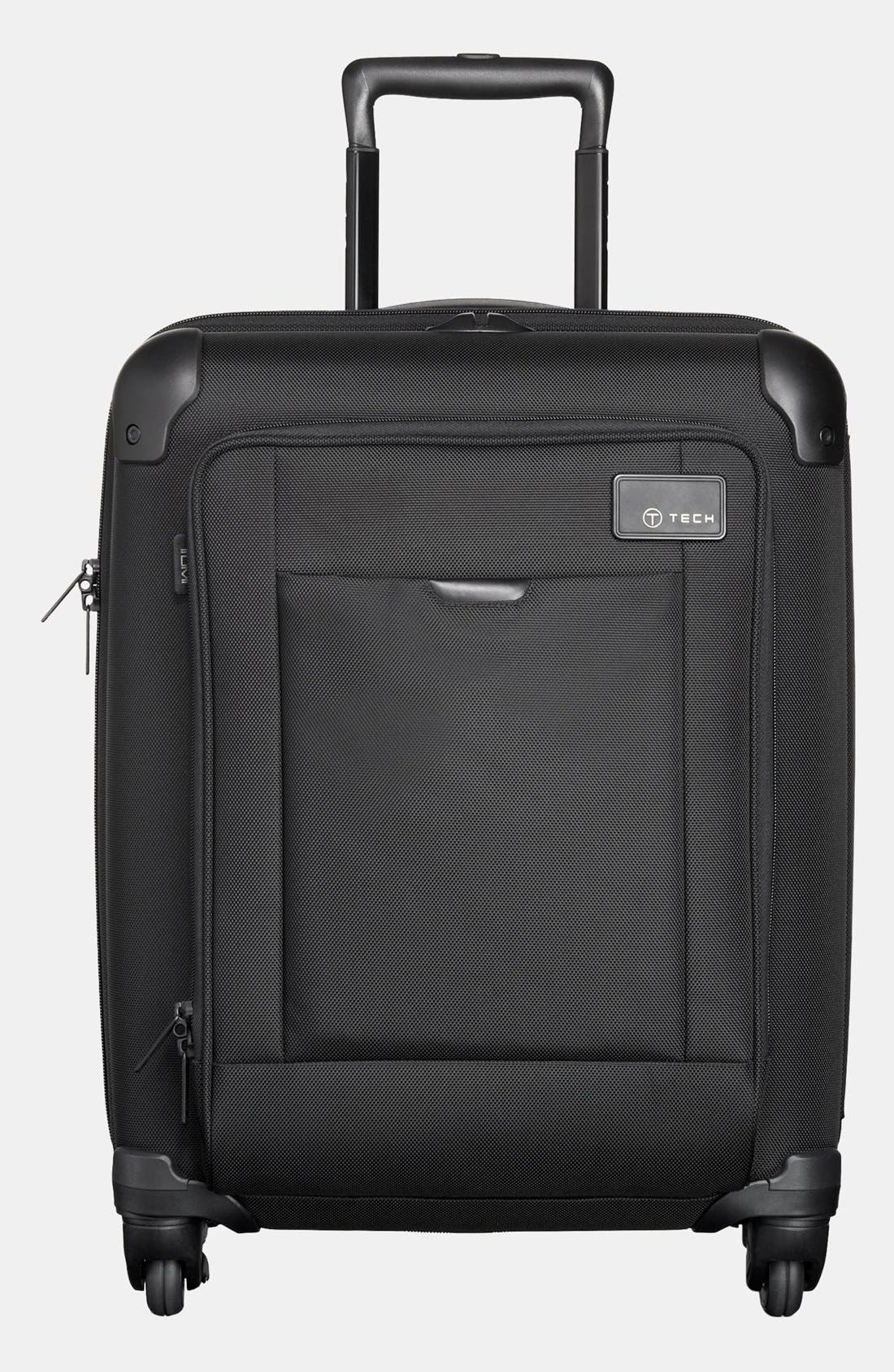 tumi tech carry on luggage