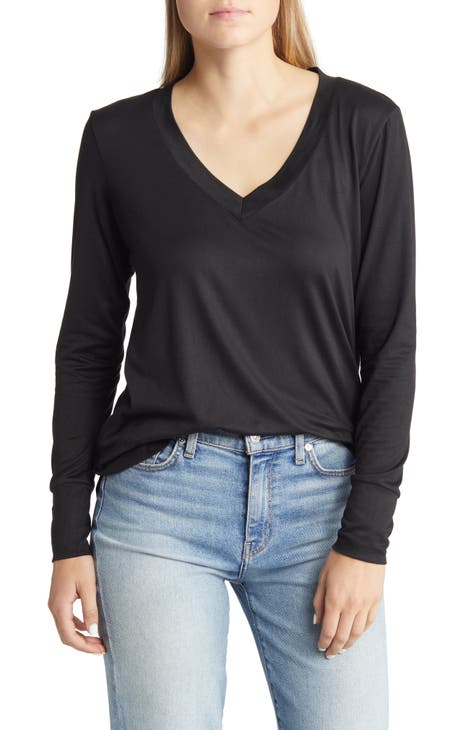 womens long sleeve shirts | Nordstrom