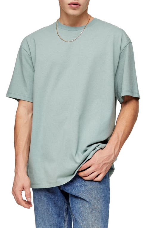 Oversize Fit T-Shirt in Sage Green