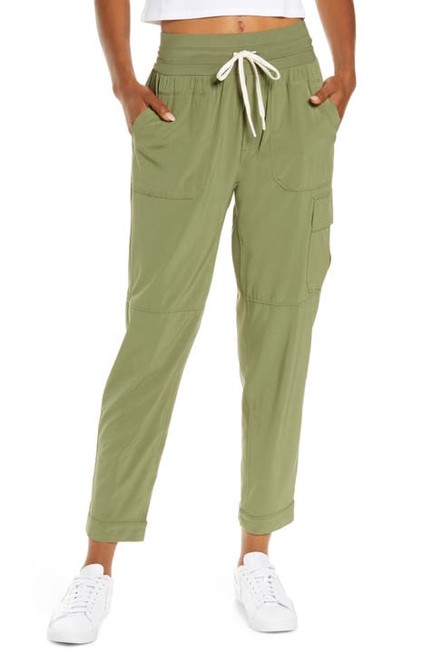 Women's Green Cropped & Capri Pants | Nordstrom