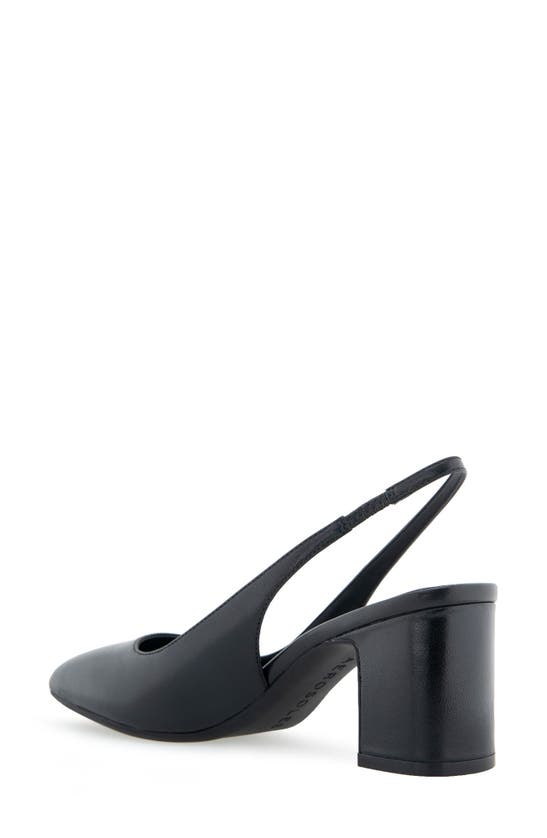 Shop Aerosoles Mags Slingback Pump In Black Leather