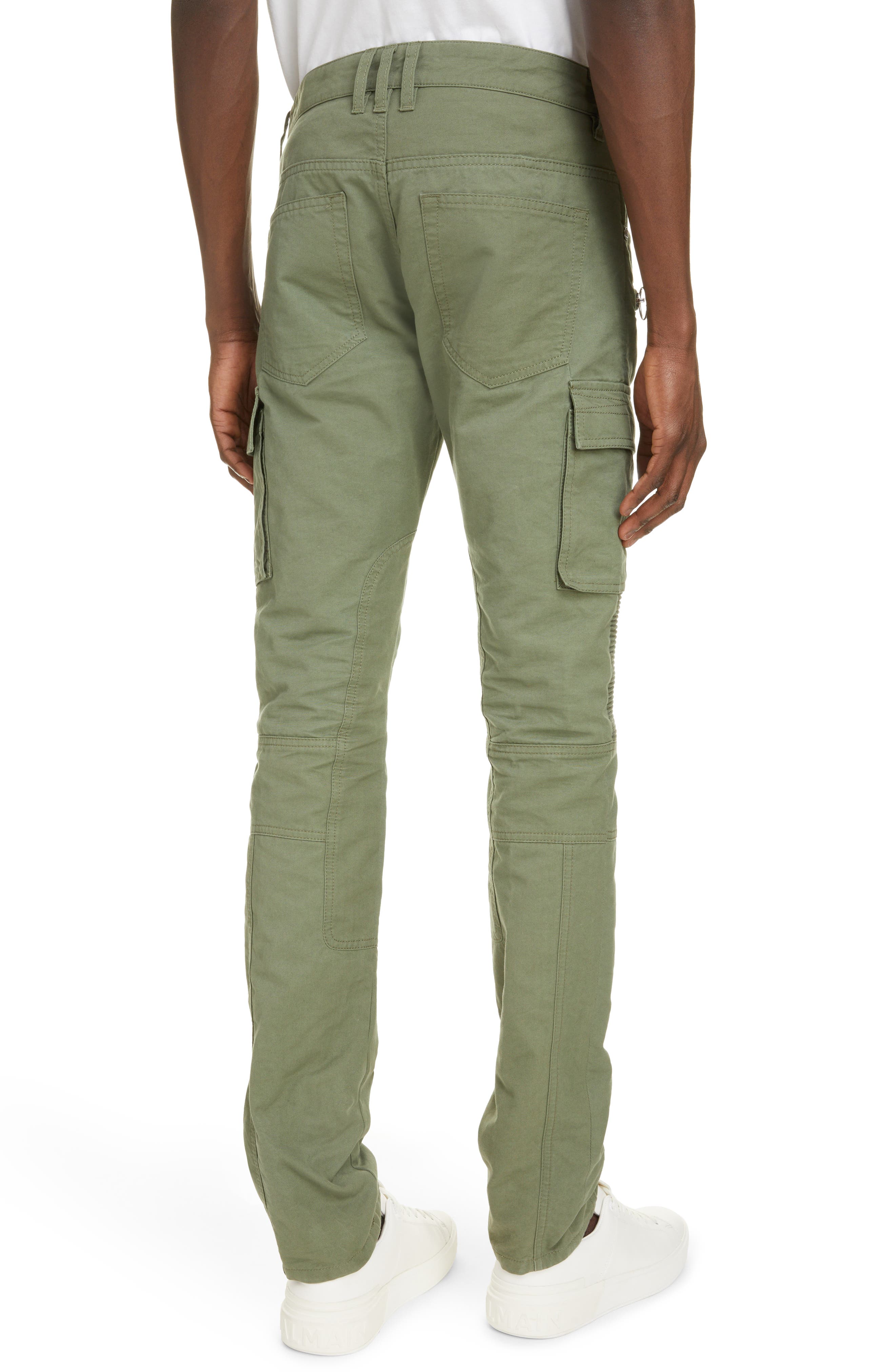 slim fit cargos men