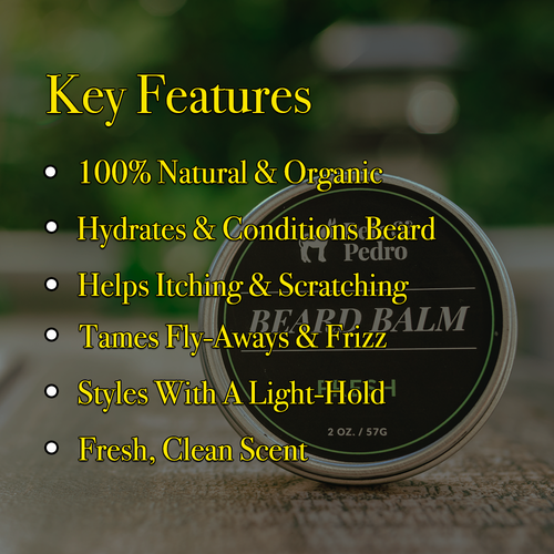 Pete & Pedro Fresh Beard Balm