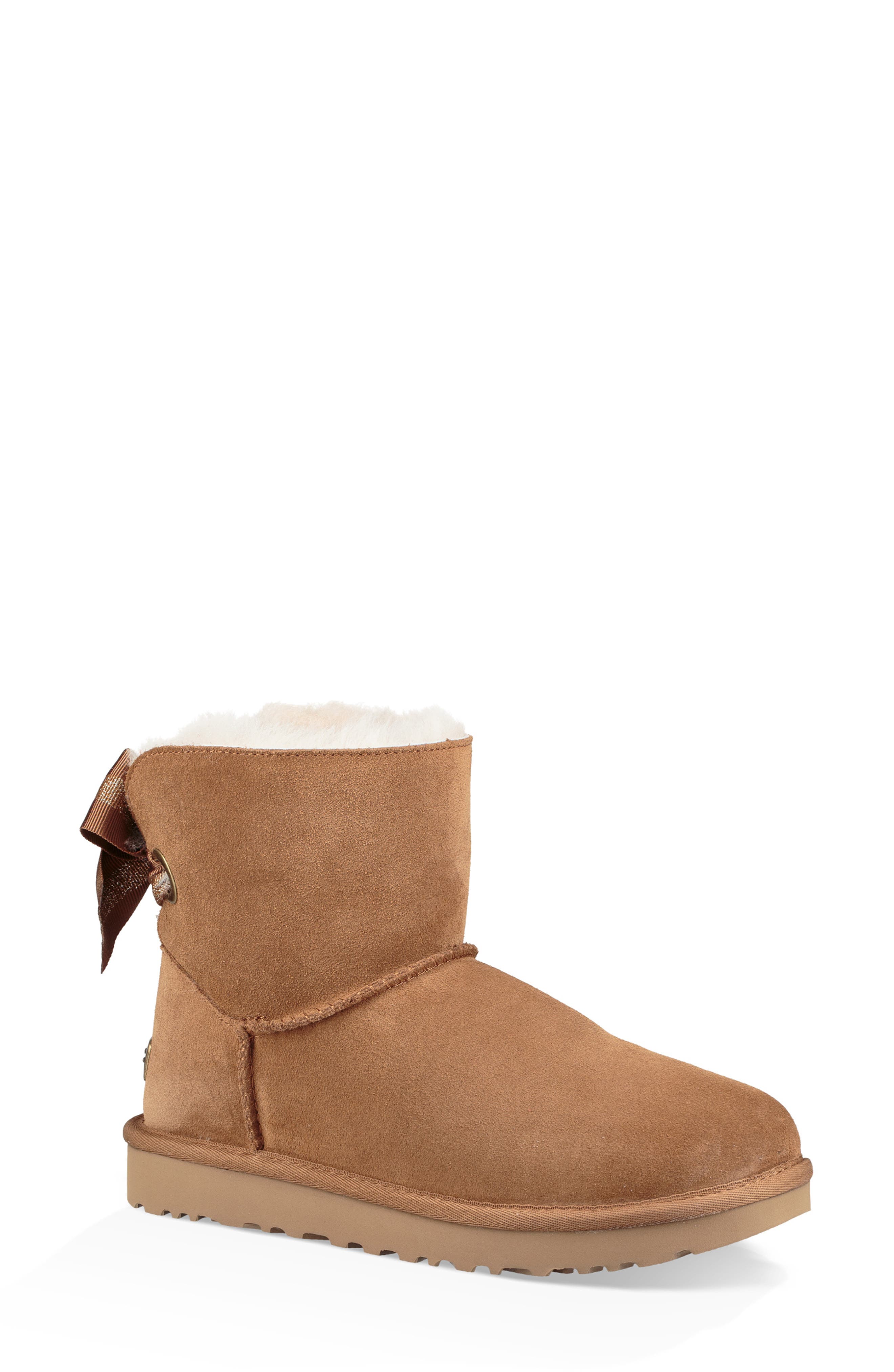 ugg boots mini bow