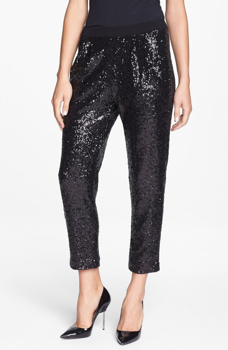 Ella Moss Sequin Slouchy Trousers | Nordstrom