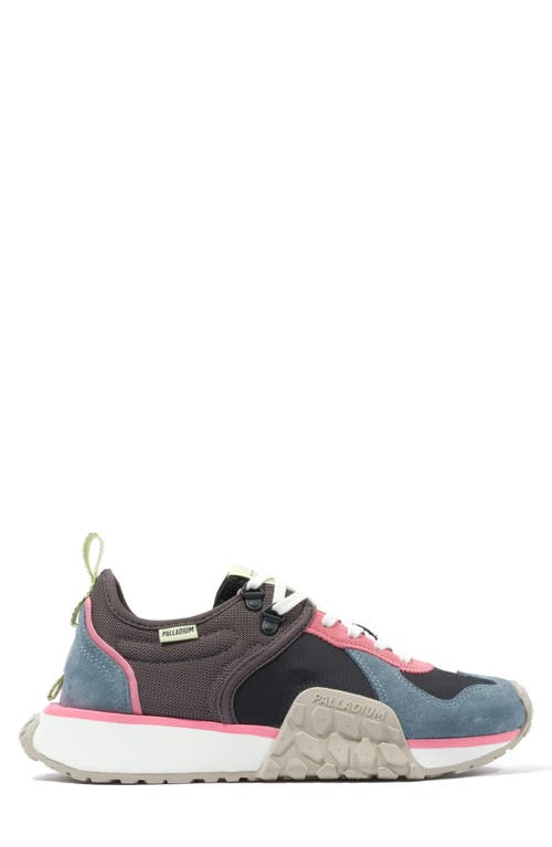 Palladium Troop Runner Sneaker In Black/goblin Blue