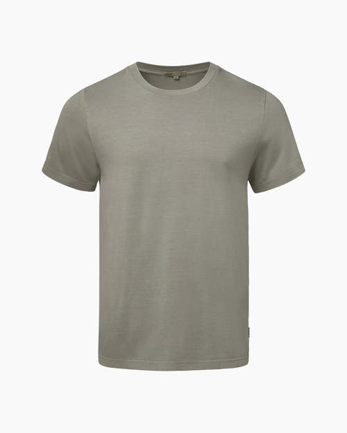 ONIA ONIA GARMENT DYE JERSEY CREWNECK TEE