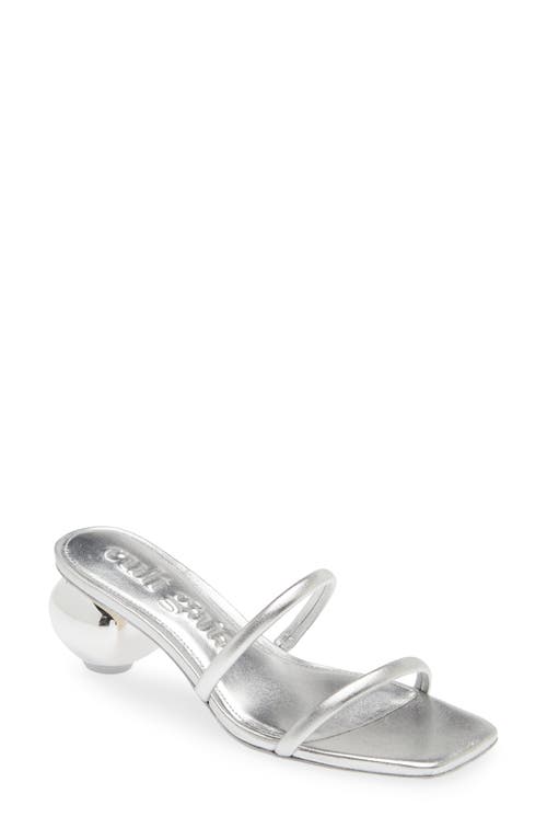 Cult Gaia Leora Sandal Silver at Nordstrom,