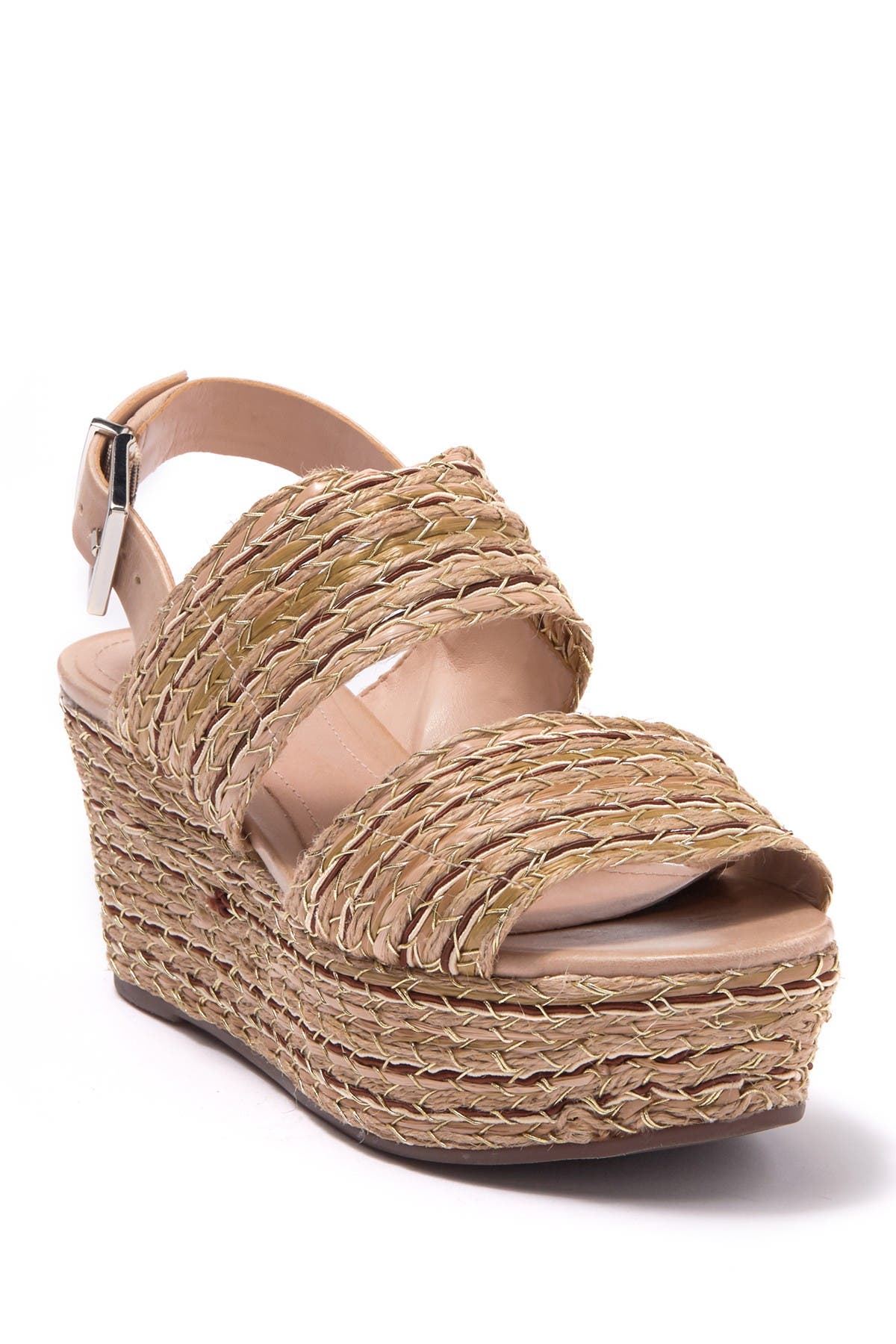 platform braid sandal