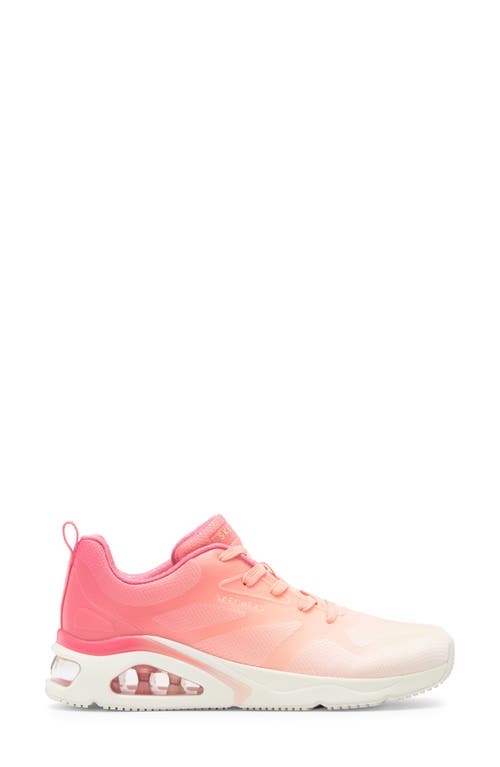 Shop Skechers Tres-air Uno-brighten Up Sneaker In Coral/multi