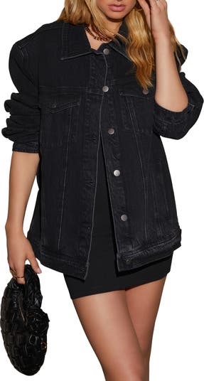 VICI Collection Nira Oversize Denim Jacket