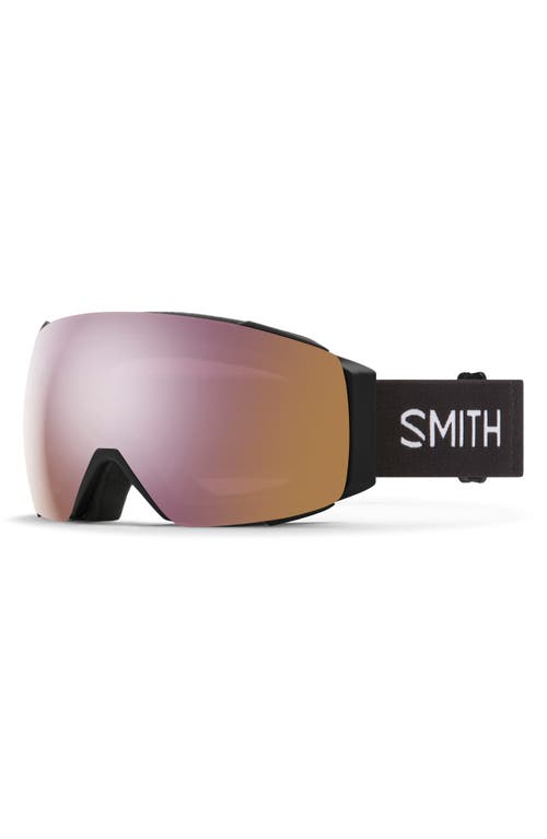 Smith I/o Mag™ 154mm Snow Goggles In Black/chromapop Rose