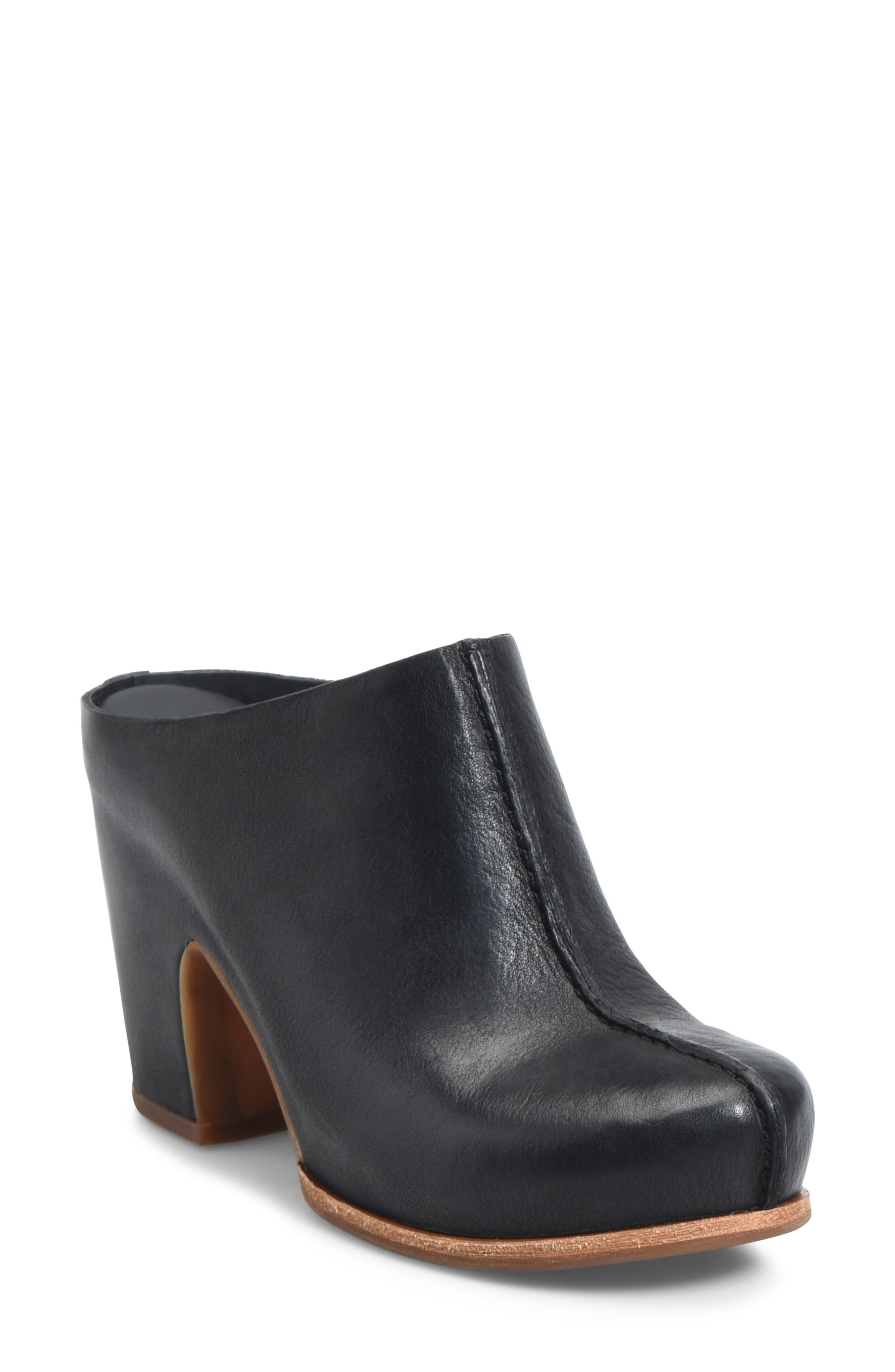 Kork-Ease Sagano Clog, Black
