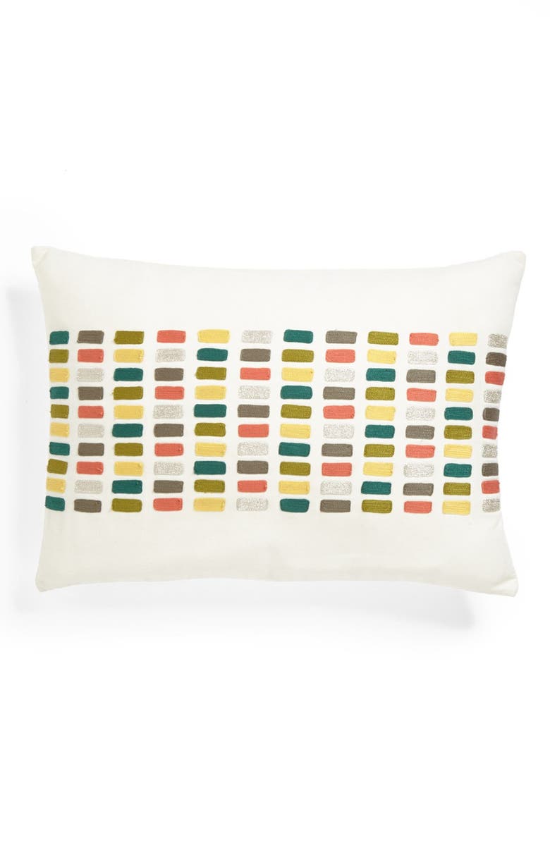 NORDSTROM at Home 'Cleo' Pillow, Main, color, CREAM TURTLEDOVE MULTI