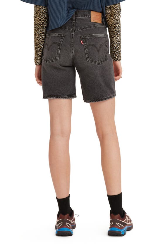 Levi's Straight-leg Denim Shorts In Blended