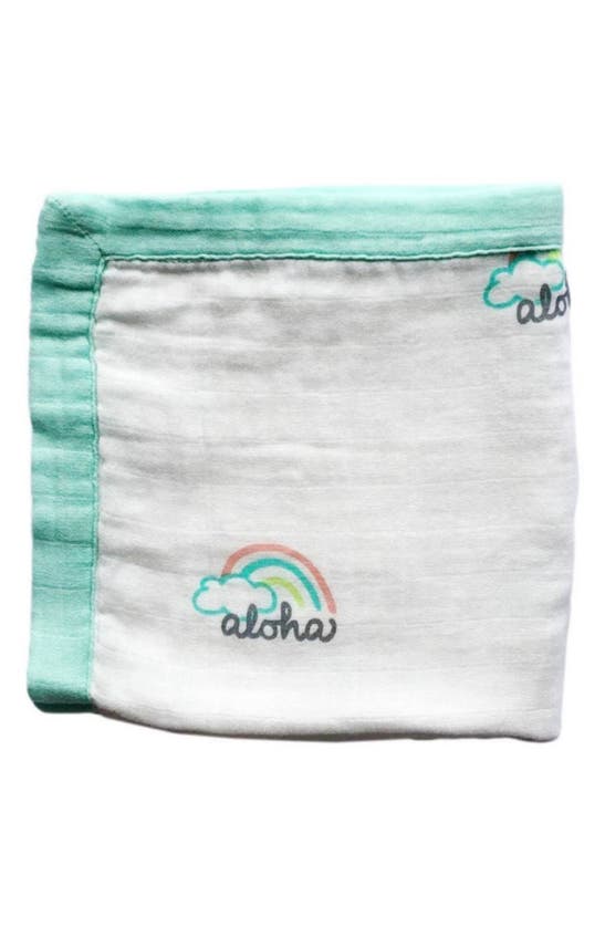 Coco Moon Aloha Quilt In Blue
