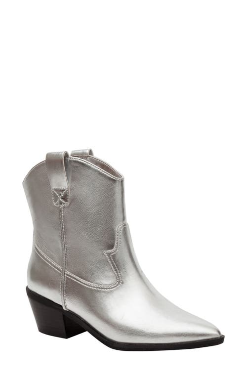 Lisa Vicky Sway Pointed Toe Bootie in Silver