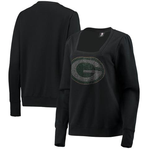 Women's Duluth Trading Co. Green Bay Packers Fleece Crew Neck Sweatshirt Size: Small