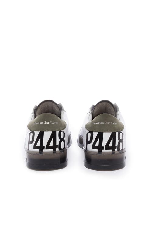 P448 Jack Sneaker In White Grey
