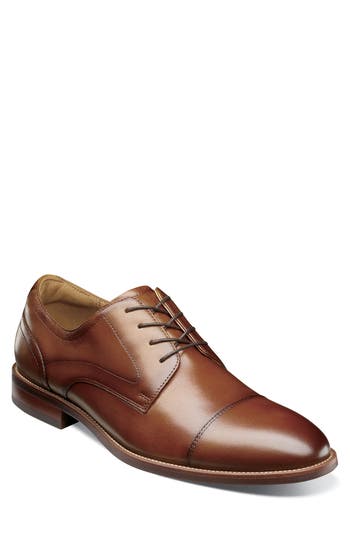 Florsheim Postino Cap Toe Oxford In Cognac
