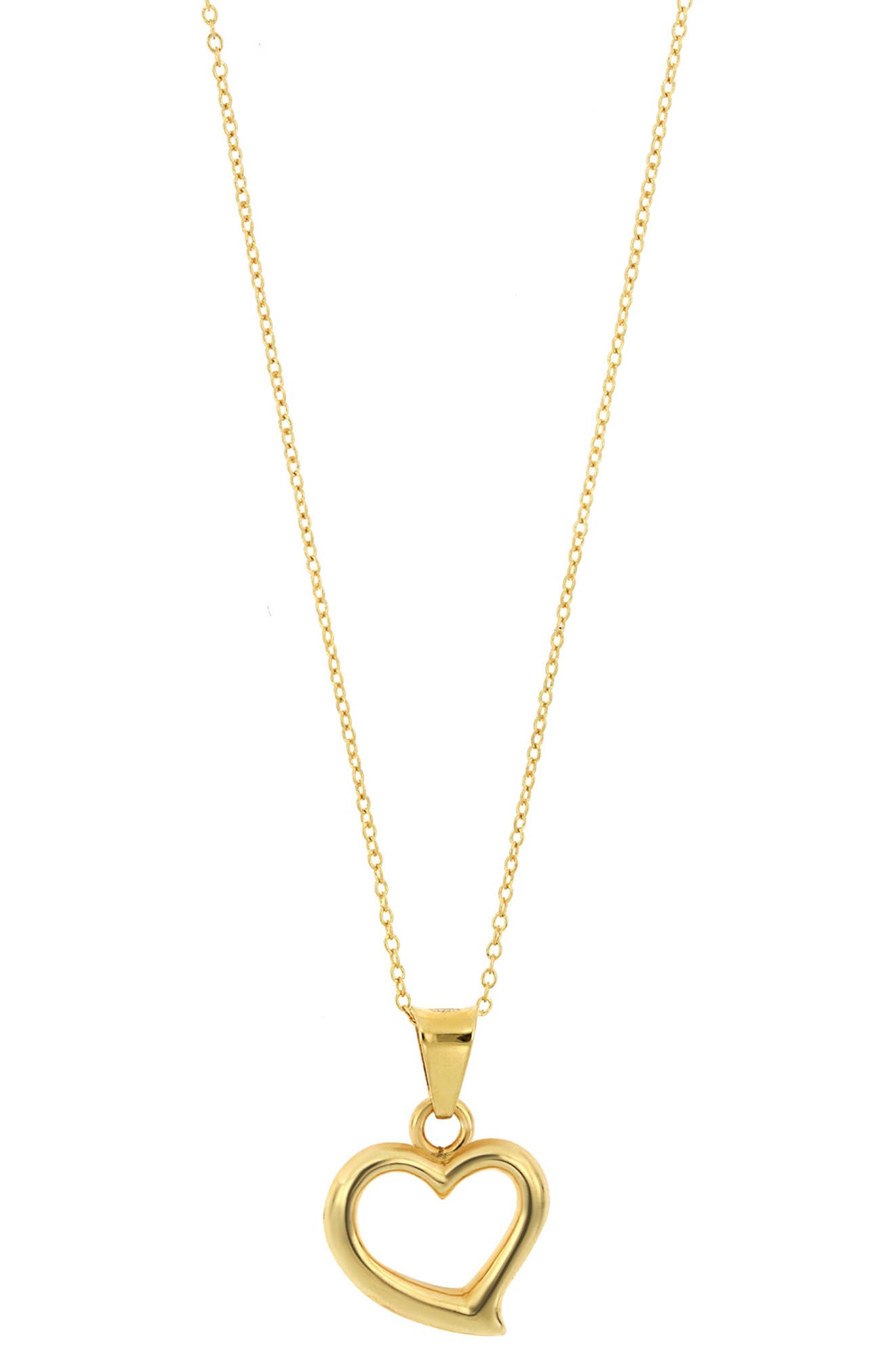 Bony Levy 14K Yellow Gold Open Heart 