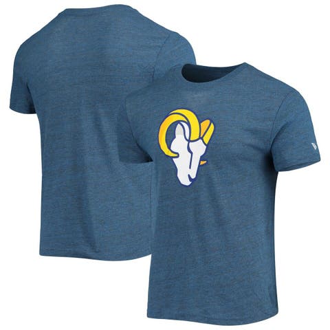 Los Angeles Rams New Era Third Down Puff Print T-Shirt - Royal