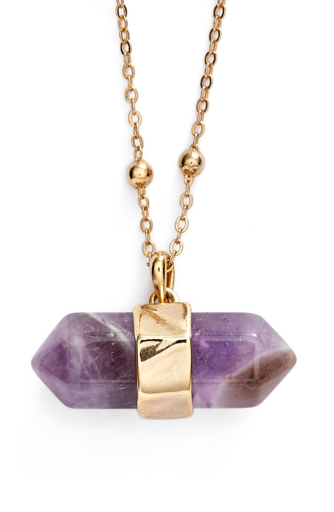 Nordstrom Semiprecious Stone Pendant Necklace Nordstrom